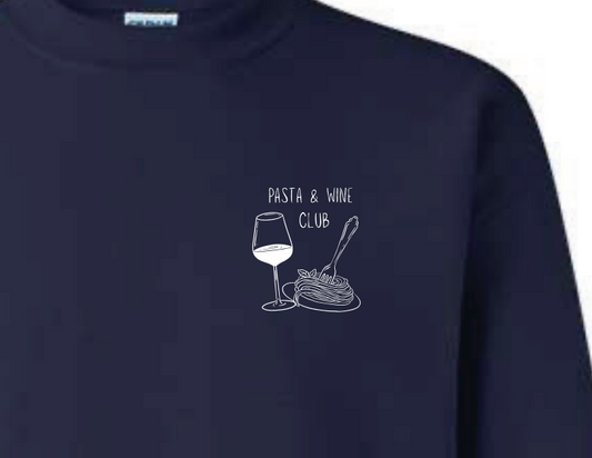 Pasta & Wine Club Crewneck Sweater