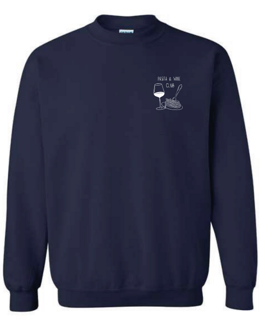 Pasta & Wine Club Crewneck Sweater